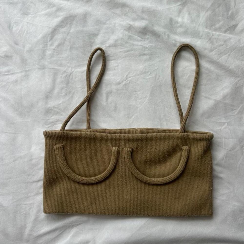 Orseund iris olive green ribbed